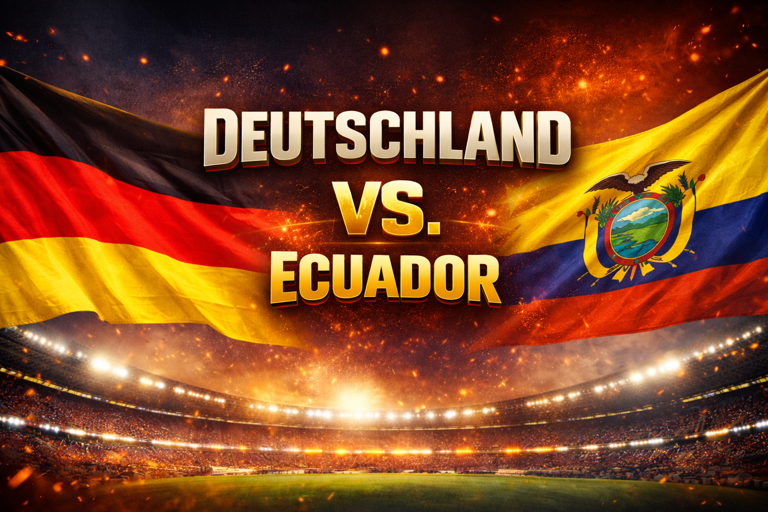 Deutschland vs Ecuador