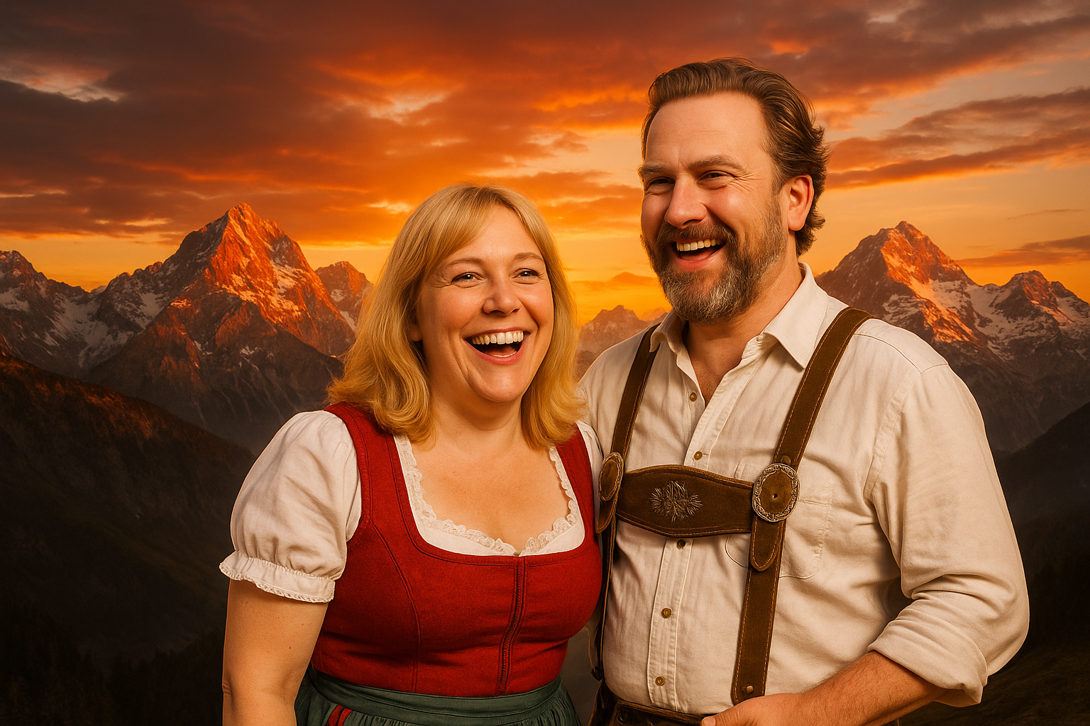 Oh Alpenglühn! - Die Diva und der Bauer