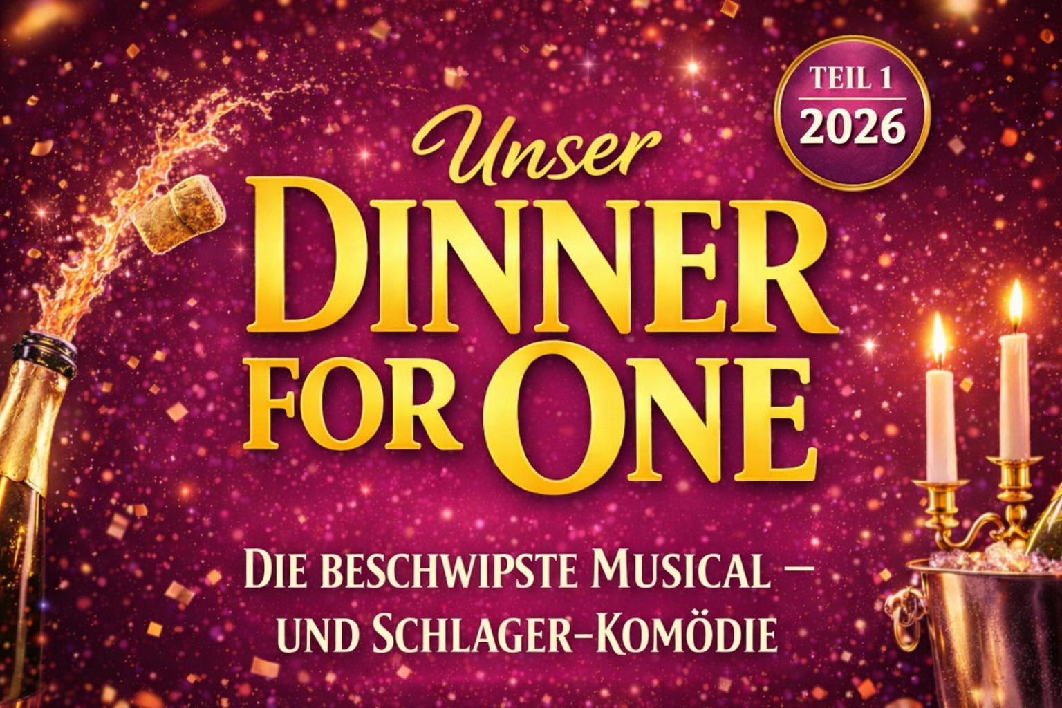 Unser Dinner for One – Teil 1